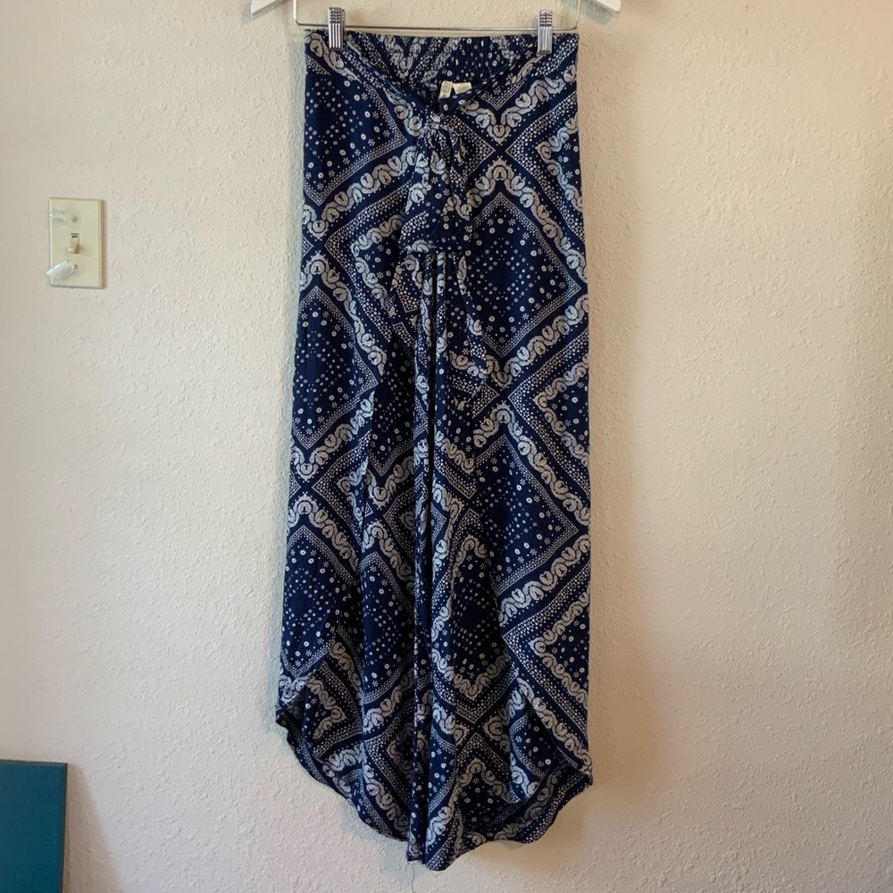 Japna dolphin hem flowy pants size S